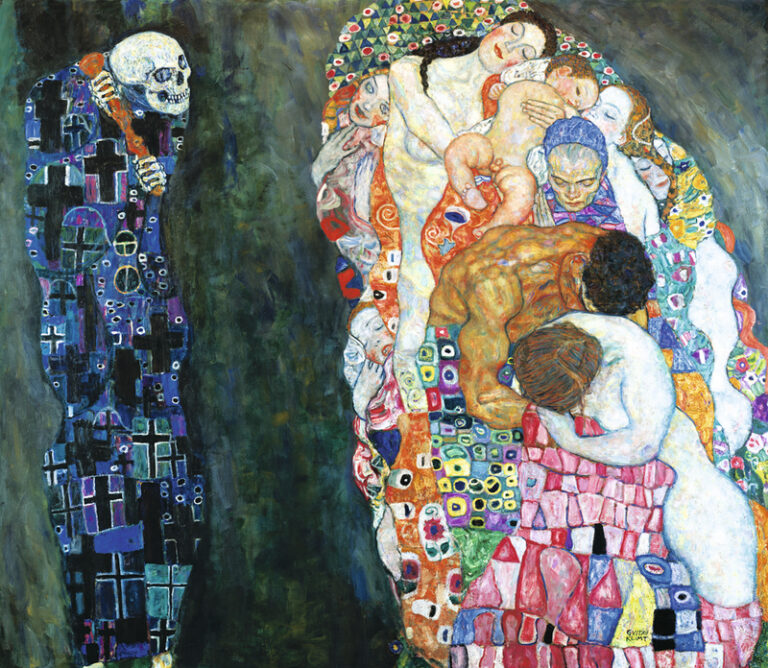 Death And Life By Gustav Klimt