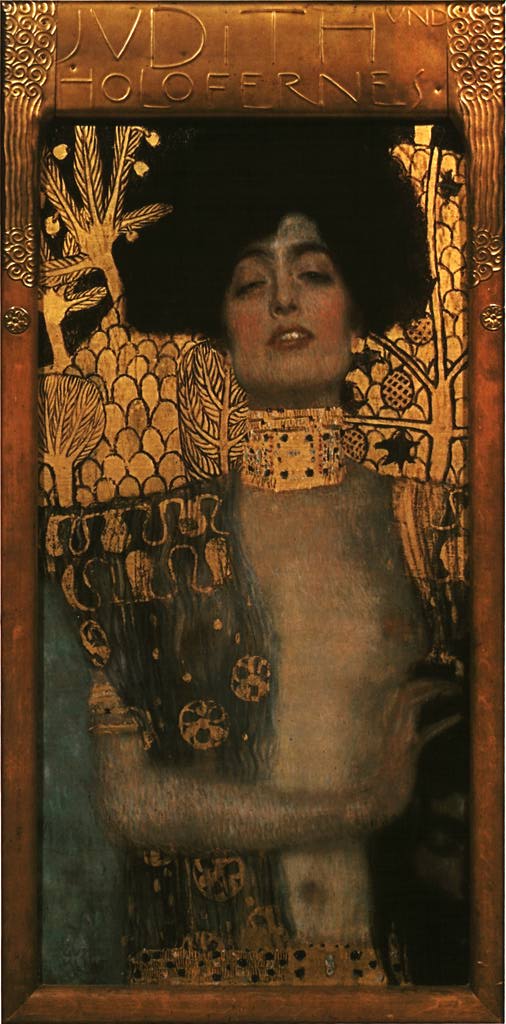 Judith And The Head Of Holofernes By Gustav Klimt