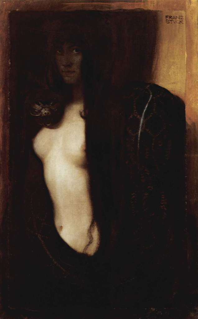 The Sin By Franz Stuck