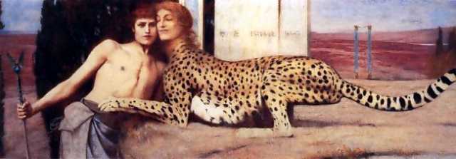 The Sphinx Or The Caresses By Fernand Khnopff
